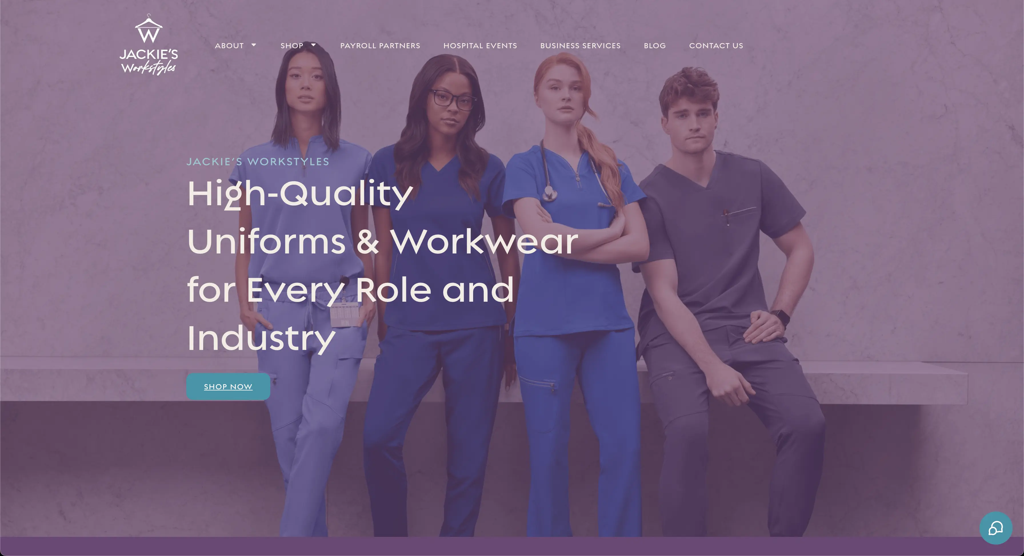 Jackie's Workstyles Site Preview Image